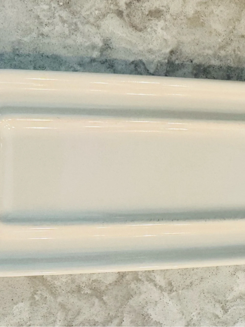 Pfaltzgraff April Floral Ceramic Butter Dish with Pastel Blue & Purple Flowers